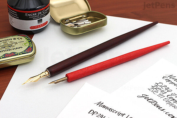 Manuscript Leonardt Copperplate and Shadow Dip Pen and Nibs Set – FPnibs