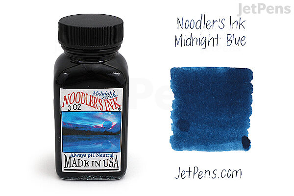 Noodler's Midnight Blue Ink - 3 oz Bottle
