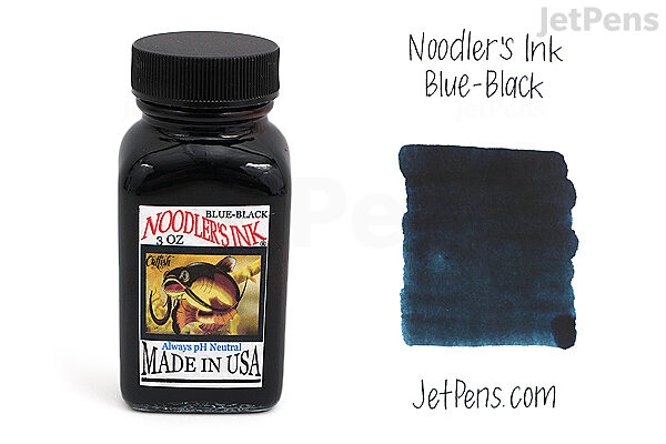 Noodler's Heart of Darkness Ink - 4.5 oz Bottle with Free Pen