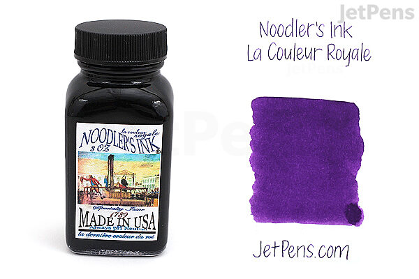 Noodler's La Couleur Royale - 3oz Bottled Fountain Pen Ink - The