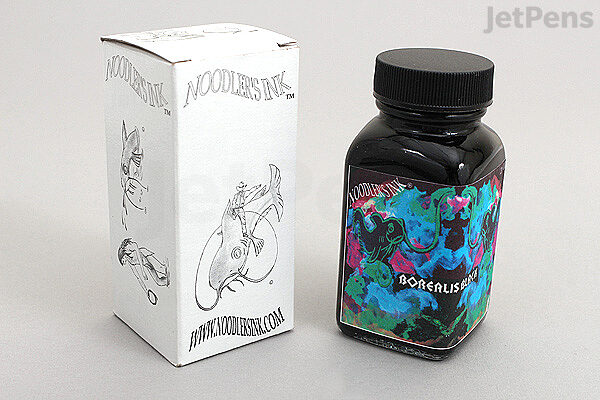 Noodler's Ink Fountain Pen Bottled Ink, 3oz - Borealis Black