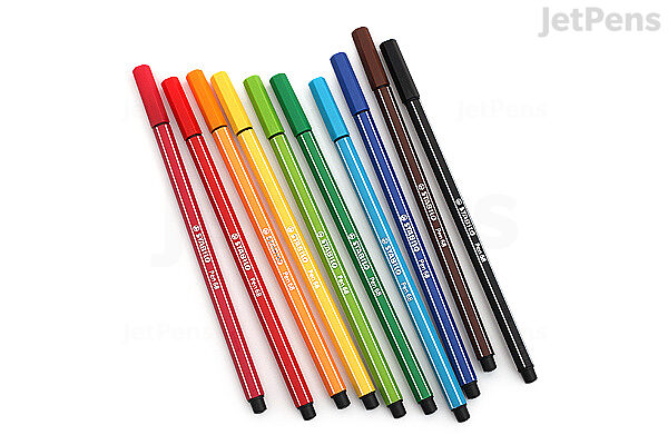STABILO Pen 68 Multicolor Pack of 10