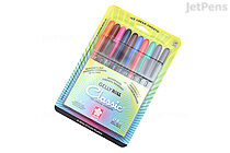 Sakura Gelly Roll Classic Gel Pen - Medium - 0.8 mm - 10 Color Set - SAKURA 37460