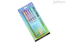 Sakura Gelly Roll Silver Shadow Gel Pen - 1.0 mm - 5 Color Set - SAKURA 58530