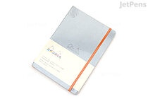 Rhodia Rhodiarama Softcover Notebook - A5 - Lined - Silver - RHODIA 1174/01