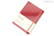 Rhodia Rhodiarama Softcover Notebook - A5 - Lined - Poppy - RHODIA 1174/13