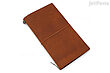 TRAVELER'S COMPANY TRAVELER'S notebook Starter Kit - Regular Size - Camel Leather