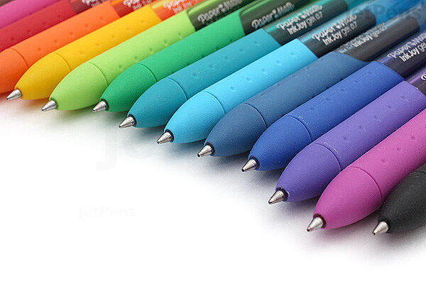 Lot of 6 PaperMate Flair Multicolored Felt Tip & Ink Joy Gel Pens