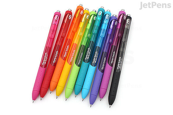 Paper Mate Inkjoy Gel Pens 0.7mm Set of 14 Planner Pens, Gel Pens,  Stationery 