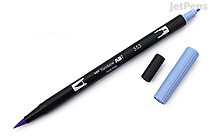Tombow Dual Brush Pen - 553 - Mist Purple - TOMBOW AB-T553