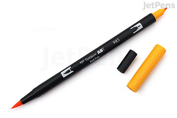 Tombow - Dual Brush-Pen - Chrome Yellow #985