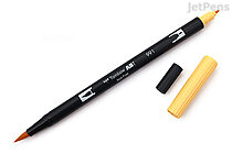 Tombow Dual Brush Pen - 991 - Light Ochre - TOMBOW AB-T991