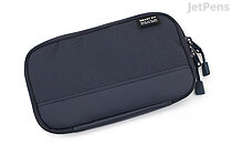 Lihit Lab Smart Fit Actact Compact Pen Case - Navy - LIHIT LAB A-7687-11