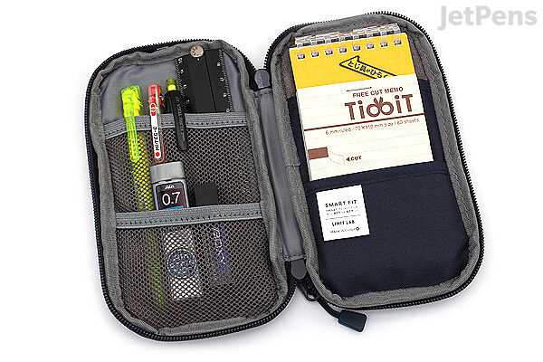 Lihit Lab SMART FIT ACTACT Compact Pen Case [A-7687-11] Navy 4903419818937