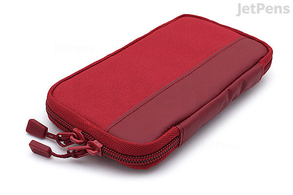 Lipstick Bag, MUA Compact Pencil Case, Lipstick Pencil Case, Red