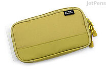 Lihit Lab Smart Fit Actact Compact Pen Case - Yellow Green - LIHIT LAB A-7687-6