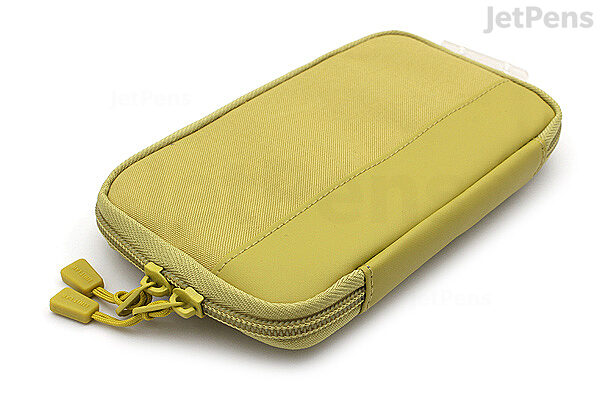 Lihit Lab Compact Pen Case Yellow Green A7687-6