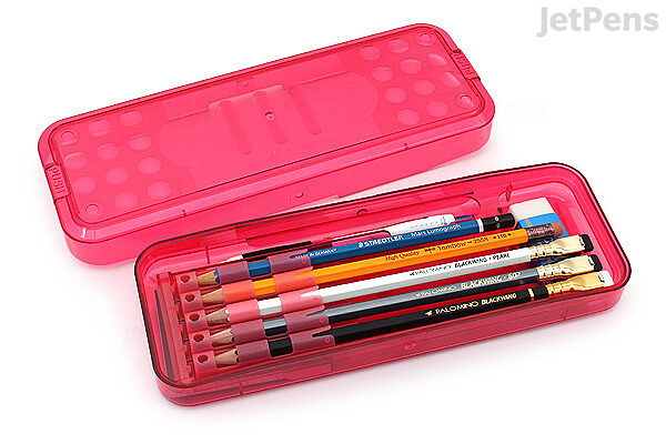 Sun-Star Arm Pencil Case - Red (Pink)