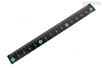 Raymay Slim Color Ruler - 15 cm - Blue | JetPens