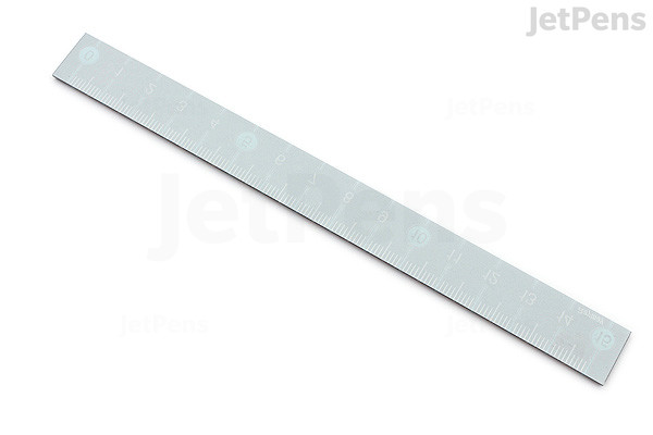 Raymay Slim Color Ruler - 15 cm - Blue | JetPens