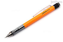 Tombow Mono Graph Shaker Mechanical Pencil - 0.5 mm - Neon Orange - TOMBOW DPA-134D
