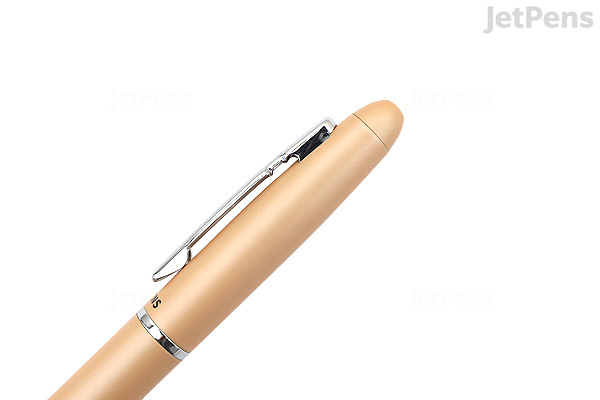 JetPens Mini Aluminum Fountain Pen - Gold - Extra Fine Nib - JetPens.com