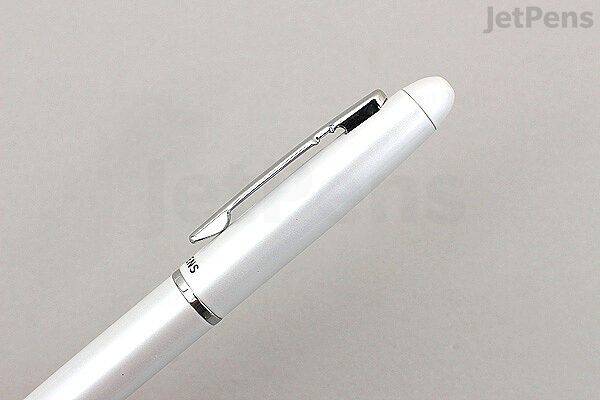 JetPens Mini Aluminum Fountain Pen - White - Extra Fine Nib