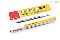 Dong-A Comssa Computer Sign Pen - White Cap - 12 Pen Pack | JetPens