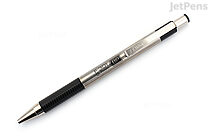 Zebra F-301 Stainless Steel Ballpoint Pen - 0.7 mm - Black Ink - ZEBRA 27110