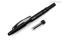 KUM PenPass Pen-Style Compass - Black + 2 Lead Refills - KUM 501.32.12 B
