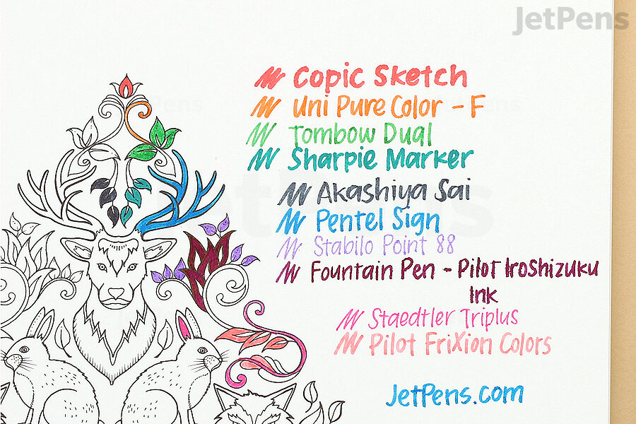 Download Secret Garden Artist S Edition Johanna Basford 20 Drawings Jetpens