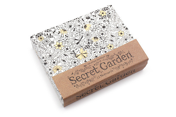 Secret Garden Notecards Johanna Basford Box Of 12