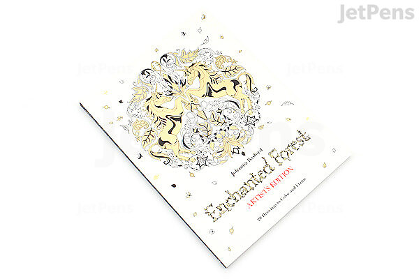 Download Enchanted Forest Artist S Edition Johanna Basford 20 Drawings Jetpens