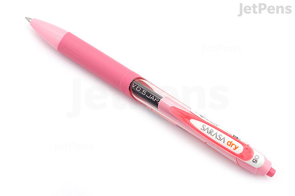 Zebra Sarasa Dry Gel Pen 0 5 Mm Pink Black Ink Jetpens Zebra Sarasa Dry Gel Pen 0 5 Mm Pink Black Ink Jetpens