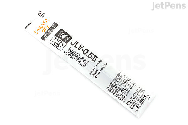 Zebra Sarasa R Gel Pen Refills - 10 Pack Red 0.5mm Ballpoint Refills