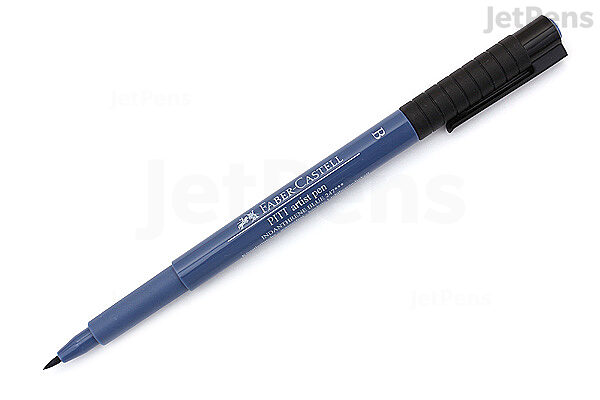 abces naar voren gebracht De gasten Faber-Castell PITT Artist Pen - B Brush - Indanthrene Blue 247 | JetPens
