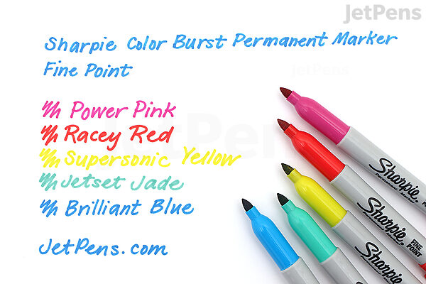 Sharpie Color Burst Ultra Fine Permanent Markers 5/Pkg-Assorted