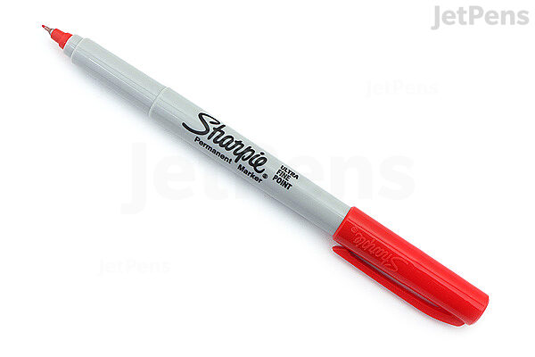 Sharpie Permanent Paint Marker Medium Bullet Tip Red Dozen