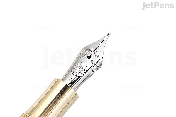 Kaweco Supra Brass Fountain Pen Caneta Esferográfica de luxo ou