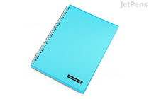 Maruman Septcouleur Notebook - A4 - 7 mm Rule - Light Blue - MARUMAN N570B-52