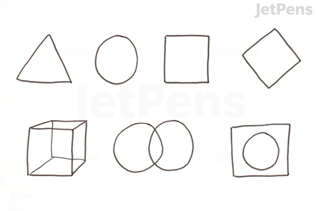 Elements of Sketchnoting: Basic Shapes