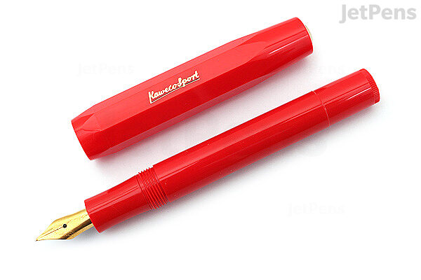 Kaweco Classic Sport Fountain Pen - Red - Fine Nib