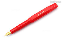 Kaweco Classic Sport Fountain Pen - Red - Medium Nib - KAWECO 10001147