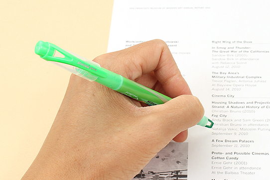 The Best Lefty Friendly Pens And Writing Supplies Jetpens Uni Propus Window Q Dry Double Sided Highlighter
