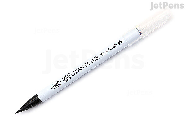 KURETAKE ZIG BLACK & WHITE Ultra-fine Brush pen Set