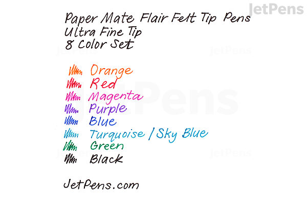 JetPens.com - Paper Mate Flair Felt Tip Pen - Medium Point