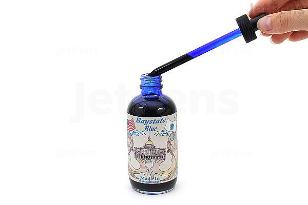 Noodler's Ink Bluerase Waterase - 4.5 oz Bottled Ink (With Charlie Pen –  Lemur Ink