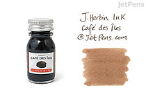 Herbin Café des Îles Ink (Island Coffee Brown) - 10 ml Bottle - HERBIN H115/46