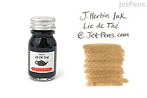 Herbin Lie de Thé Ink (Tea Brown) - 10 ml Bottle - HERBIN H115/44