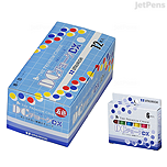 JetPens.com - Rikagaku Dustless Chalk - 6 Color Set